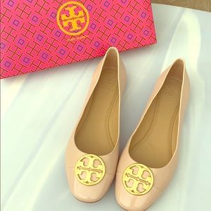 Tory Burch cap-toe ballet flats